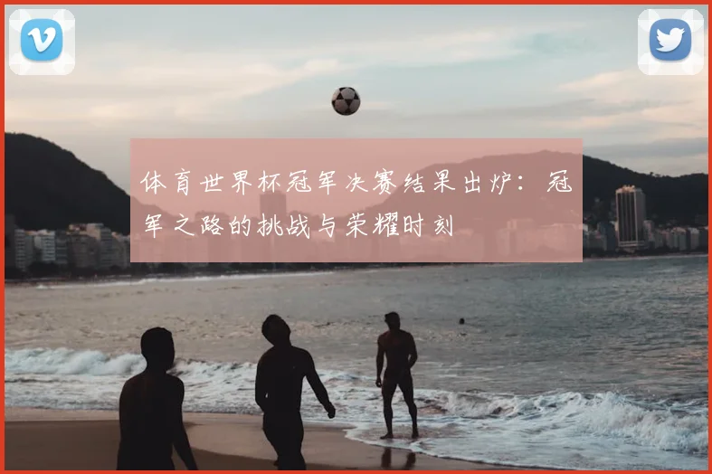 体育世界杯冠军决赛结果出炉：冠军之路的挑战与荣耀时刻